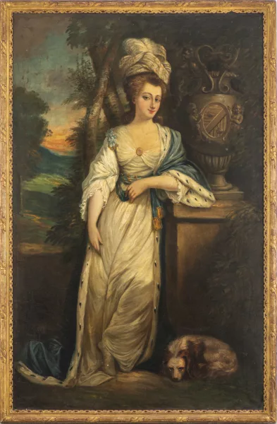 Joshua Reynolds — Portrait de Marie-Isabella Duchesse de Rutland 1756-1831