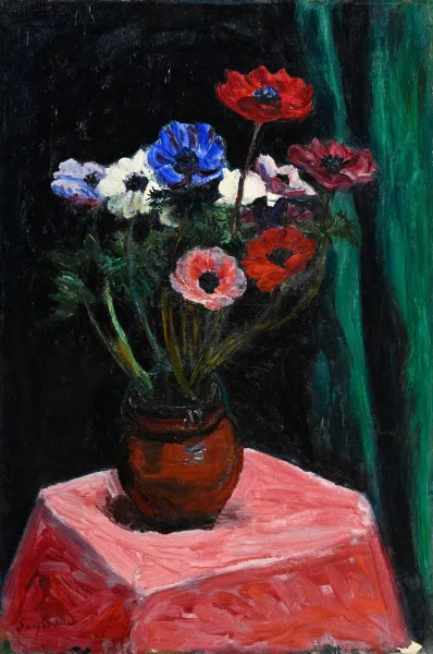 René Seyssaud — Bouquet d'anémones,