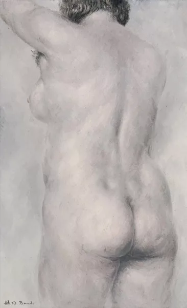 Toshio Bando — Nu féminin de dos