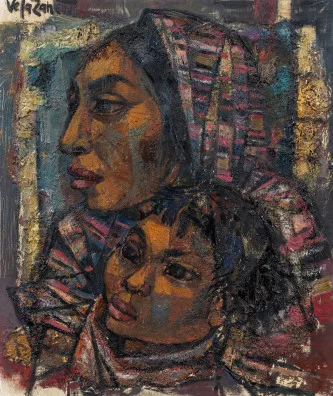 José Vela Zanetti — Mutter mit Kind, 1960
