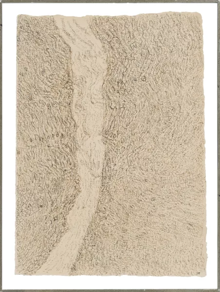 Henri Michaux — Dessin de réagrégation