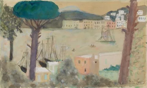 Max Peiffer Watenphul — Hafen von Ischia