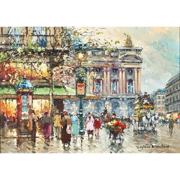 Antoine Blanchard — Viale parigino.