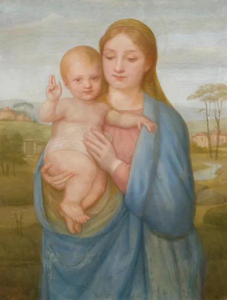 Heinrich Tentschert — Madone à l’Enfant