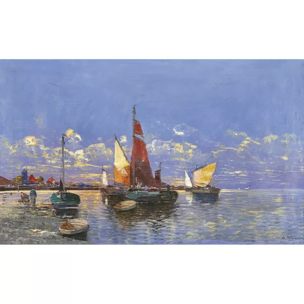 H. Wagner — "Fischerhafen".