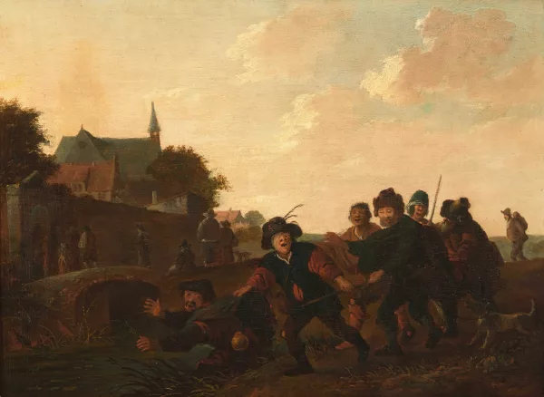 Pieter de Bloot — Umkreis Der Blindensturz