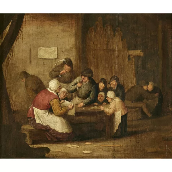 Bartholomeus Molenaer — In der Schenke.