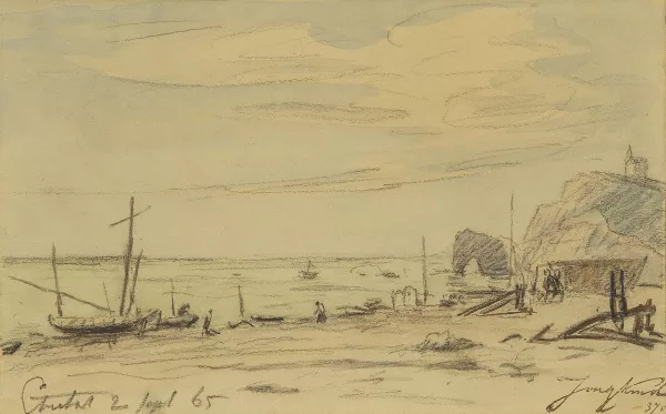 Johan Barthold Jongkind — Etretat