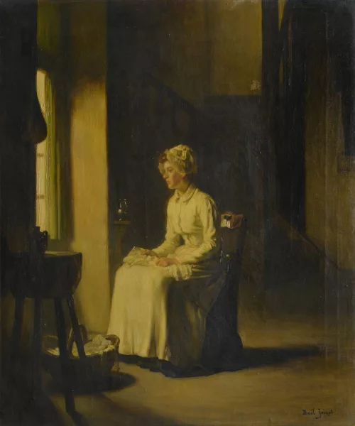 Joseph Bail — Jeune femme assise