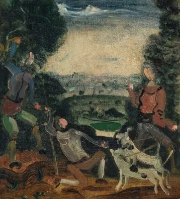 André Derain — Scène de Chasse, 1946–50