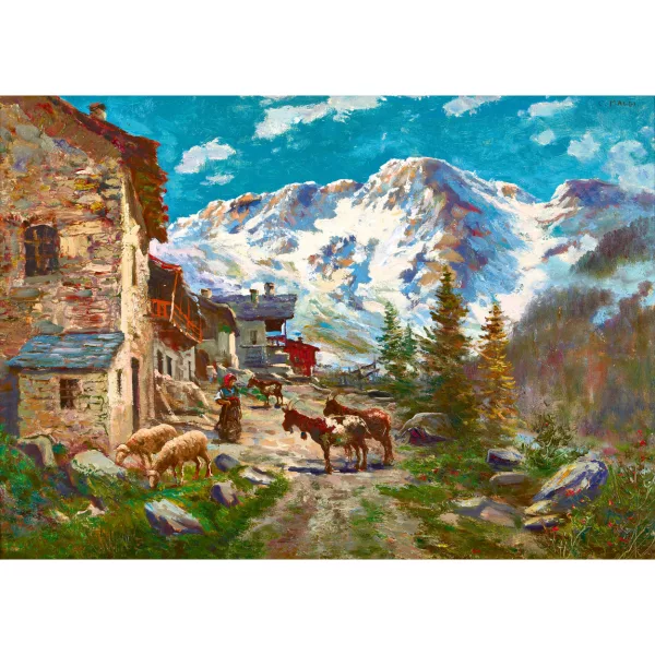 Cesare Maggi — Paysage alpin.