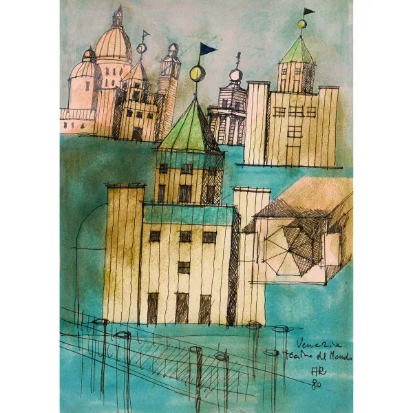 Aldo Rossi — "Venezia. Teatro del Mondo".