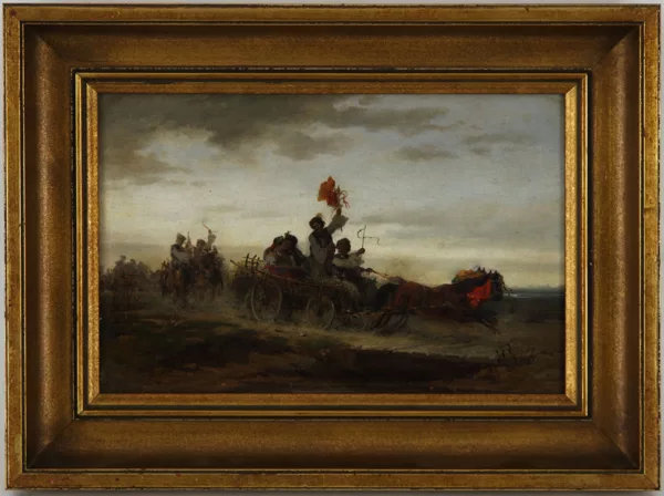Pál Böhm — Pál Böhm (1839-1905), Attelages en cortège