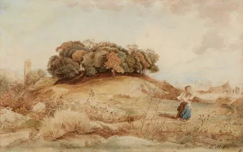Viktor Paul Mohn — Der Hain der Egeria bei Rom