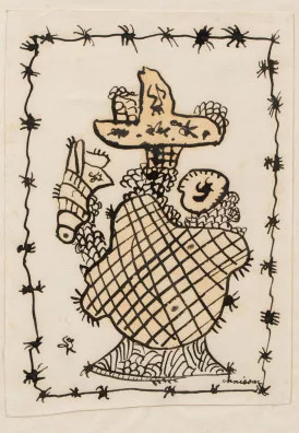 Gaston Chaissac — Personnage, 1952