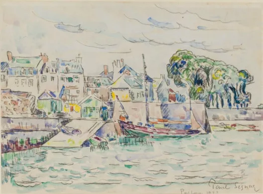 Paul Signac — Port Louis, 1922