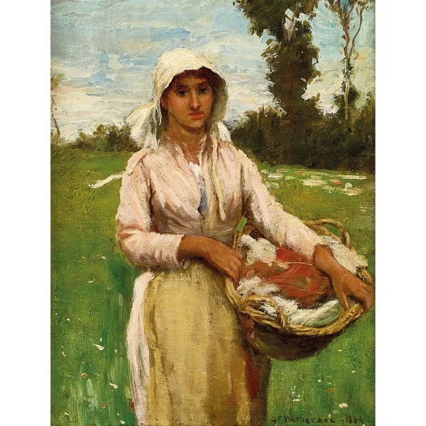 George Faulkner Wetherbee — "A basket of linen".
