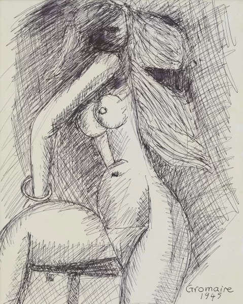 Marcel Gromaire — Nu féminin