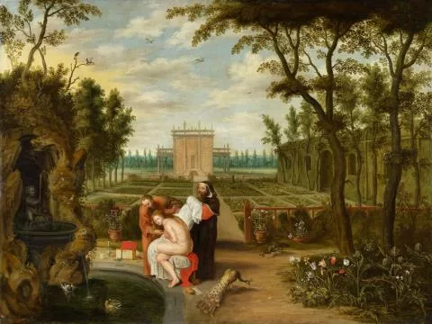 Isaak van Oosten — Susanna und die beiden Alten