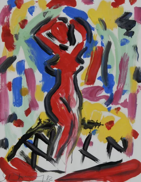 Stefan Szczesny — Frauenakt, 1982