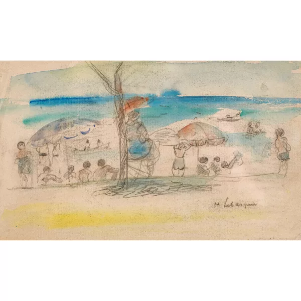 Henri Lebasque — La plage
