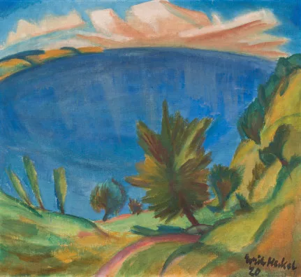 Erich Heckel — Blick aufs Meer, 1920