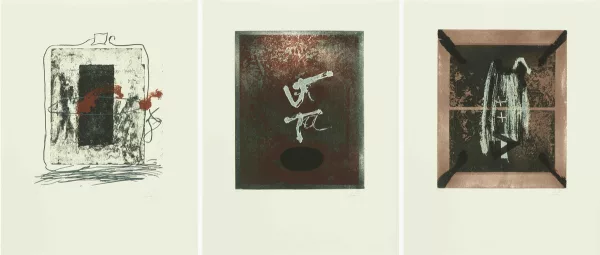 Antoni Tàpies — La pierre trouant le sens mais, plus tard, le ciel au fond de l'entaille