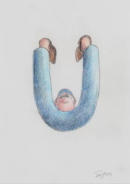 Roland Topor — "U"