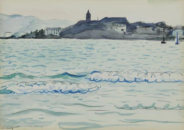 Albert Marquet — Fontarabie et la Bidassoa