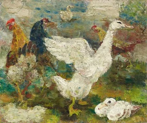 Josef Hegenbarth — Geflügel