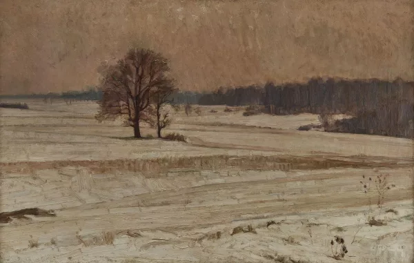 Jules-Émile Zingg — Paysage hivernal