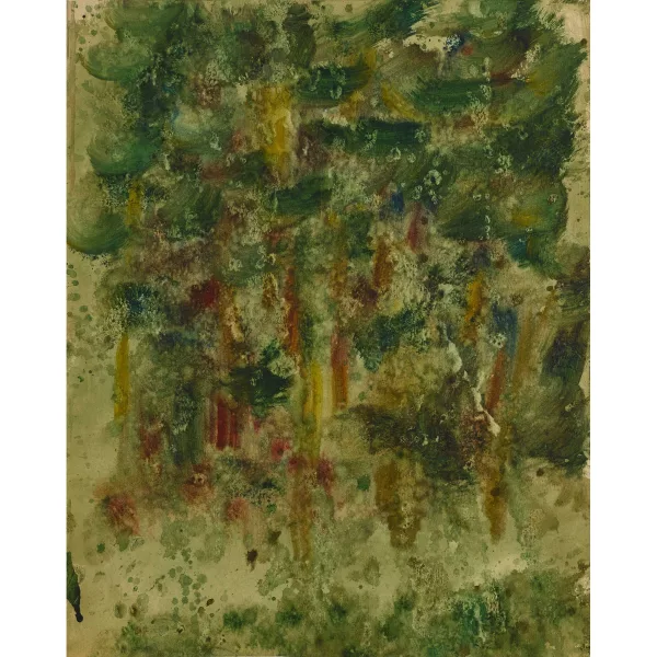 Anatoly Zverev — Composition de paysage abstrait.