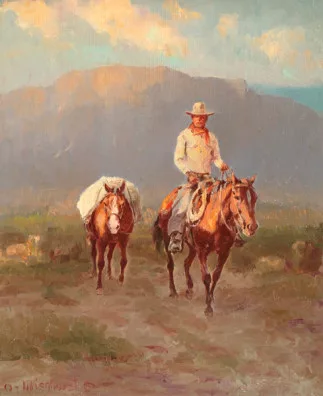 Olaf Wieghorst — Saddle Tramp