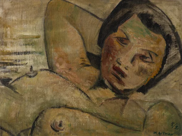 Nathan Gutman — Femme endormie