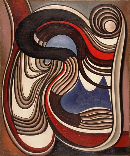 Auguste Herbin — Composition, 1929