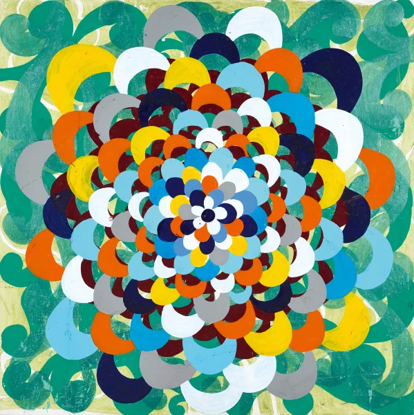 Beatriz Milhazes — La Vierge, 1997