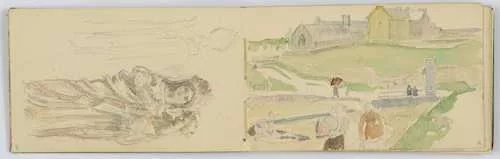 Maurice Denis — Two sketchbooks: Ct. 55 and Ct. 56. 1917.