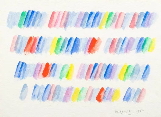 Piero Dorazio — Composition, 1980