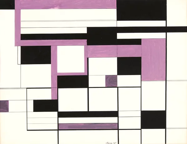Geneviève Claisse — Composition, 1961