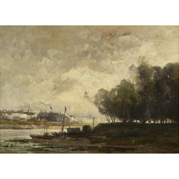 Alexandre Defaux — Au bord de la rivière.