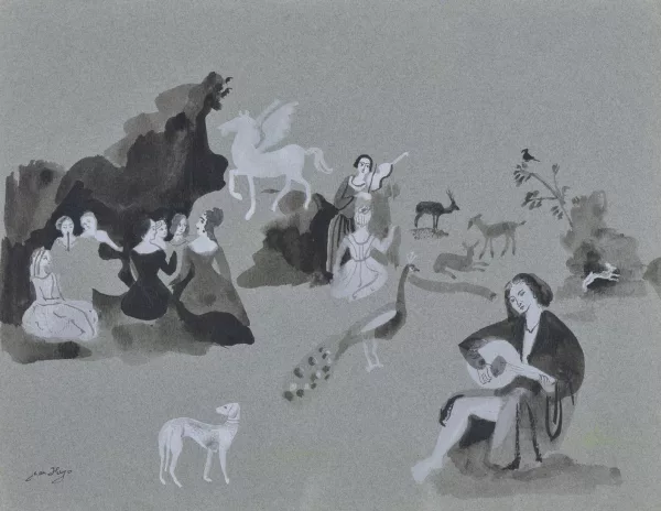 Jean Hugo — Scène bucolique