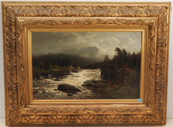 Themistokles von Eckenbrecher — Mountain torrent in Norway