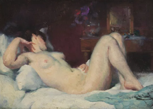 Julien Louis Tavernier — Nu féminin, 1924,