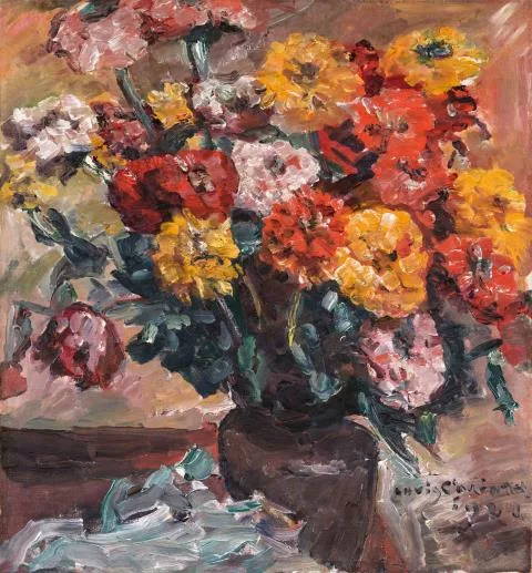 Lovis Corinth — Zinnien