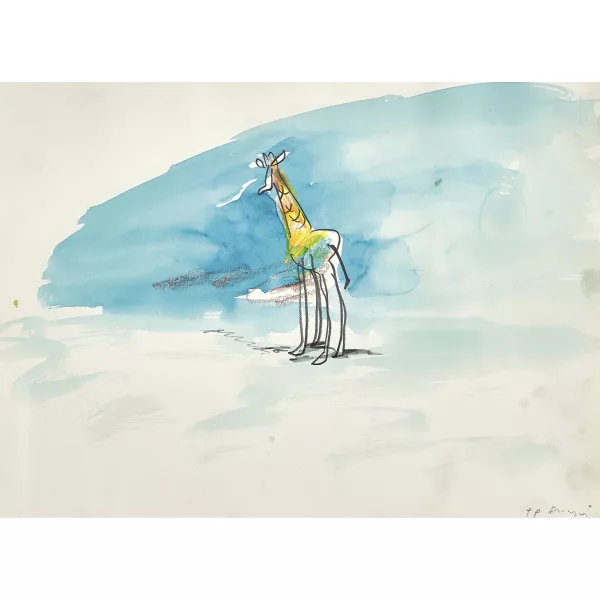 Siegfried Anzinger — Giraffe.