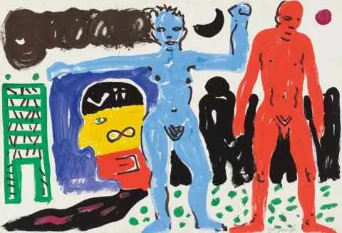 A. R. Penck — Sans titre