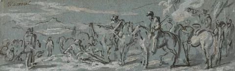 Charles Parrocel — Soldatenszene