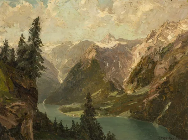 Max Merker — Vue du Königsee