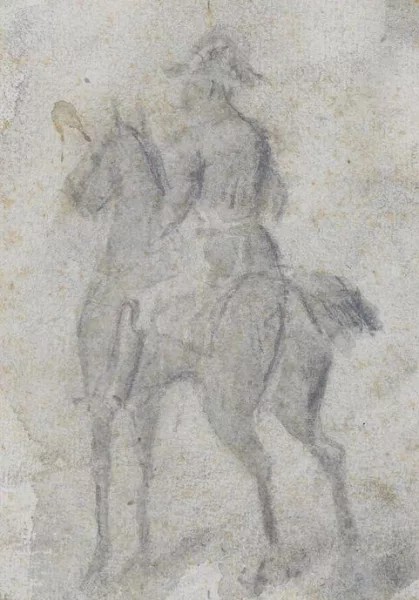 Constantin Guys — Napoléon III à cheval