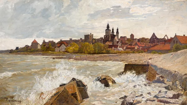 Rudolf Hellwag — Ansicht von Wisby